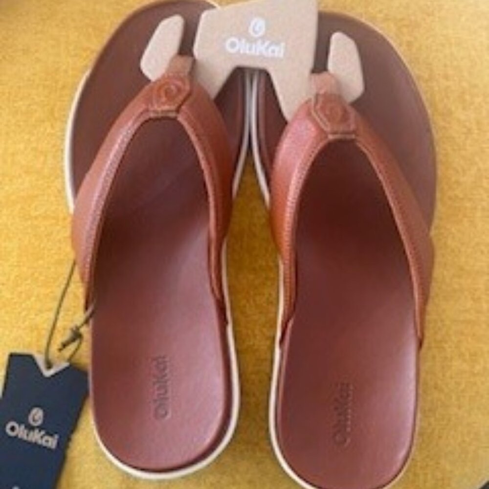 Olukai Men's Leather Sandals